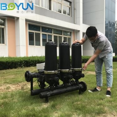 华人2平台老虎机 全自动反冲洗叠片过滤器